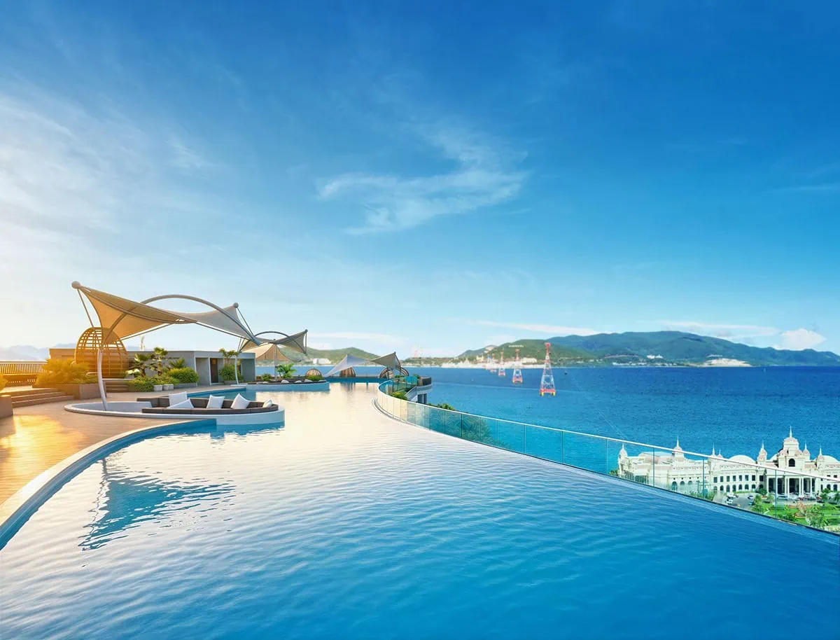 Bể bơi Sky Galaxy Pool trên cao